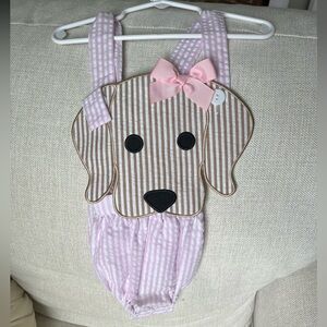 Busy Bees Puppy Bubble, baby girls size 18 months